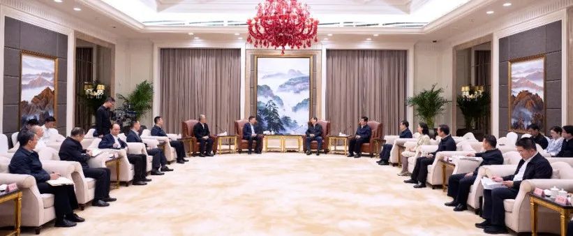 國家電投劉明勝、栗寶卿拜會福建省委書記周祖翼、省長趙龍