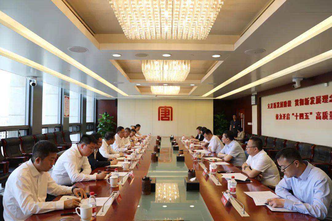 中建一局黨委書(shū)記、董事長(zhǎng)吳愛(ài)國(guó)拜會(huì)大唐國(guó)際黨委書(shū)記、董事長(zhǎng)王順啟