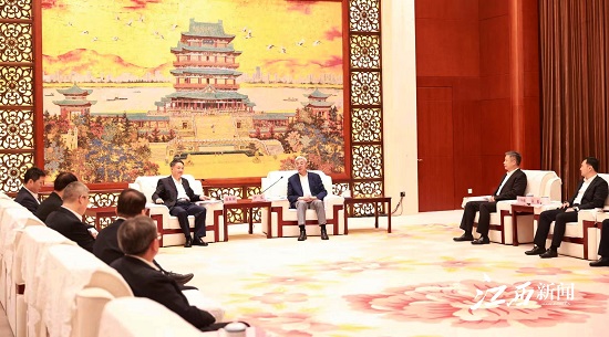 華能集團(tuán)黨組書記、董事長溫樞剛拜會江西省委書記尹弘