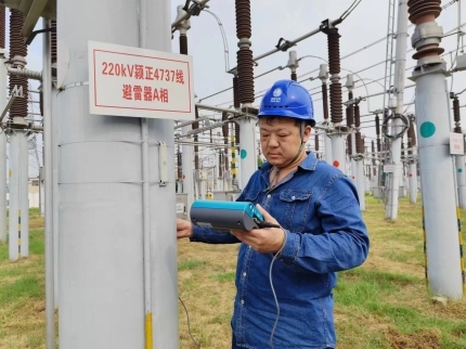 監(jiān)督檢查隱患電桿，全力保障電力安全