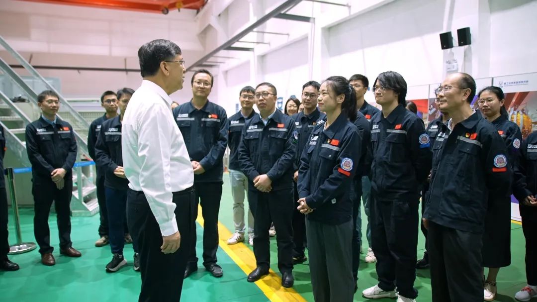 科技部黨組書記、部長陰和俊到中核集團(tuán)基層單位宣講黨的二十屆三中全會(huì)精神