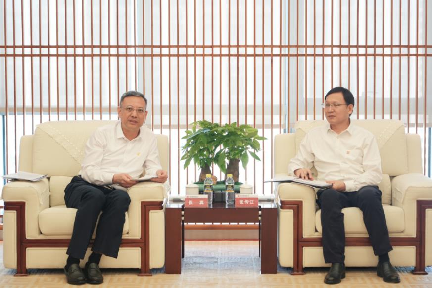 中國(guó)能建黨委副書記、總經(jīng)理倪真與中國(guó)大唐總經(jīng)理張傳江會(huì)談