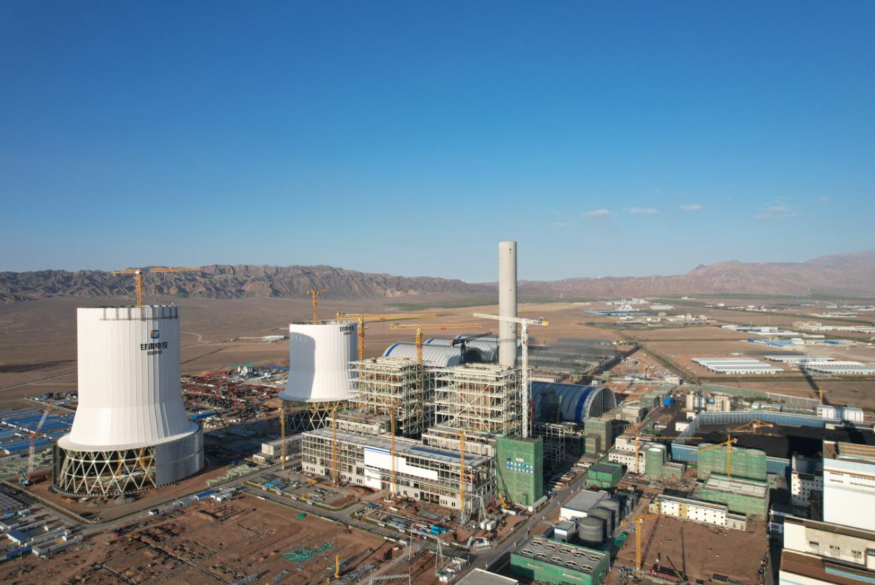 甘肅電投張掖百萬電廠3、4號機組DCS一次受電成功