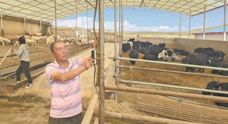 青海央隆鄉(xiāng)：通了大網(wǎng)電，牧民的生活日新月異