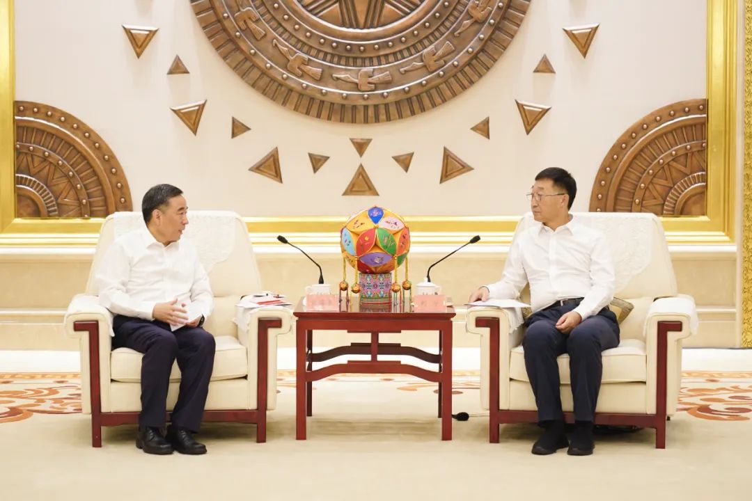 中國能建黨委書記、董事長宋海良拜會(huì)廣西壯族自治區(qū)黨委書記劉寧