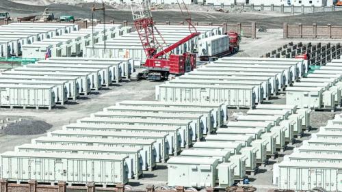 中國(guó)首個(gè)GWh級(jí)儲(chǔ)能項(xiàng)目，海博思創(chuàng)在荒漠建立起“綠色長(zhǎng)城”