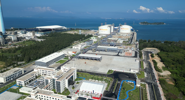 廣東能源集團(tuán)在惠天然氣產(chǎn)業(yè)鏈一體化項目投運