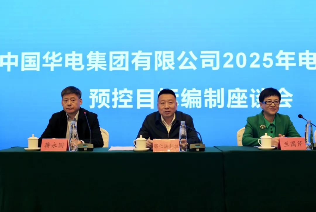 華能集團(tuán)2025年電、熱量預(yù)控目標(biāo)編制座談會(huì)在呼和浩特召開(kāi)
