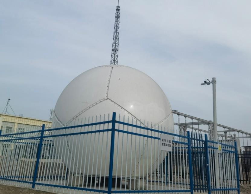 西北電網首個氣象衛(wèi)星數據接收站在疆投運
