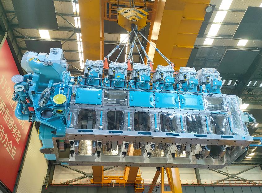 我國具有自主知識產權的核電站應急柴油發(fā)電機組——“核柴一號”正式發(fā)布