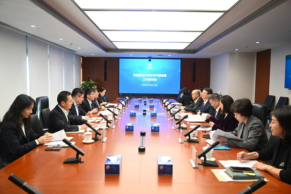 中國電建黨委常委、總會(huì)計(jì)師楊良同中國進(jìn)出口