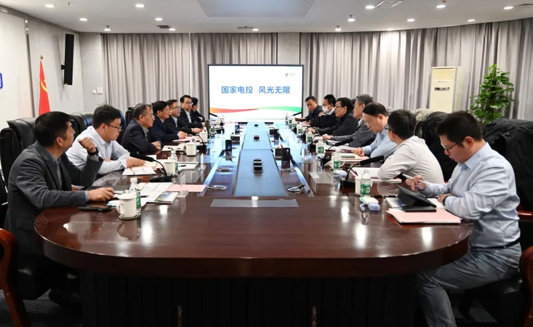 黃河水電公司黨委書記、董事長姚小彥會見國核電力院黨委書記、董事長李啟釗