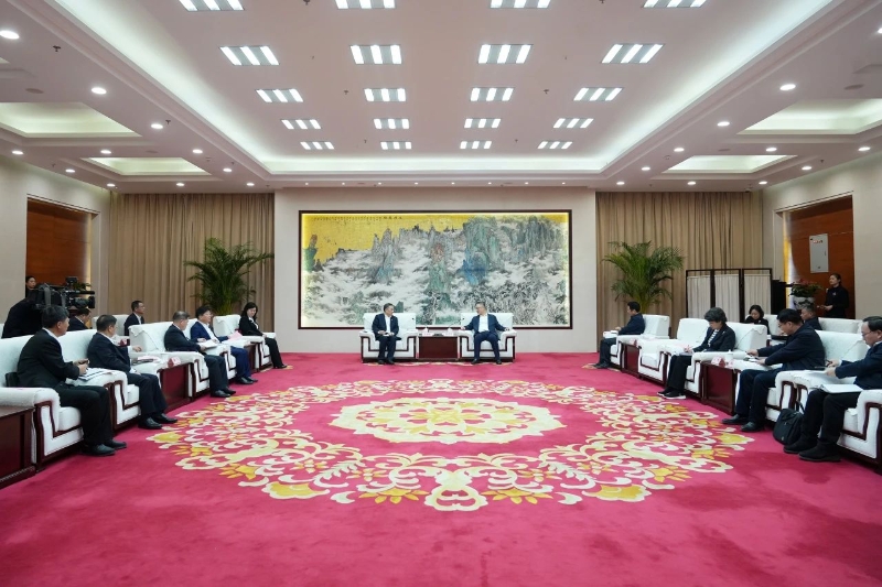 中國(guó)能建黨委書(shū)記、董事長(zhǎng)宋海良拜會(huì)安徽省委